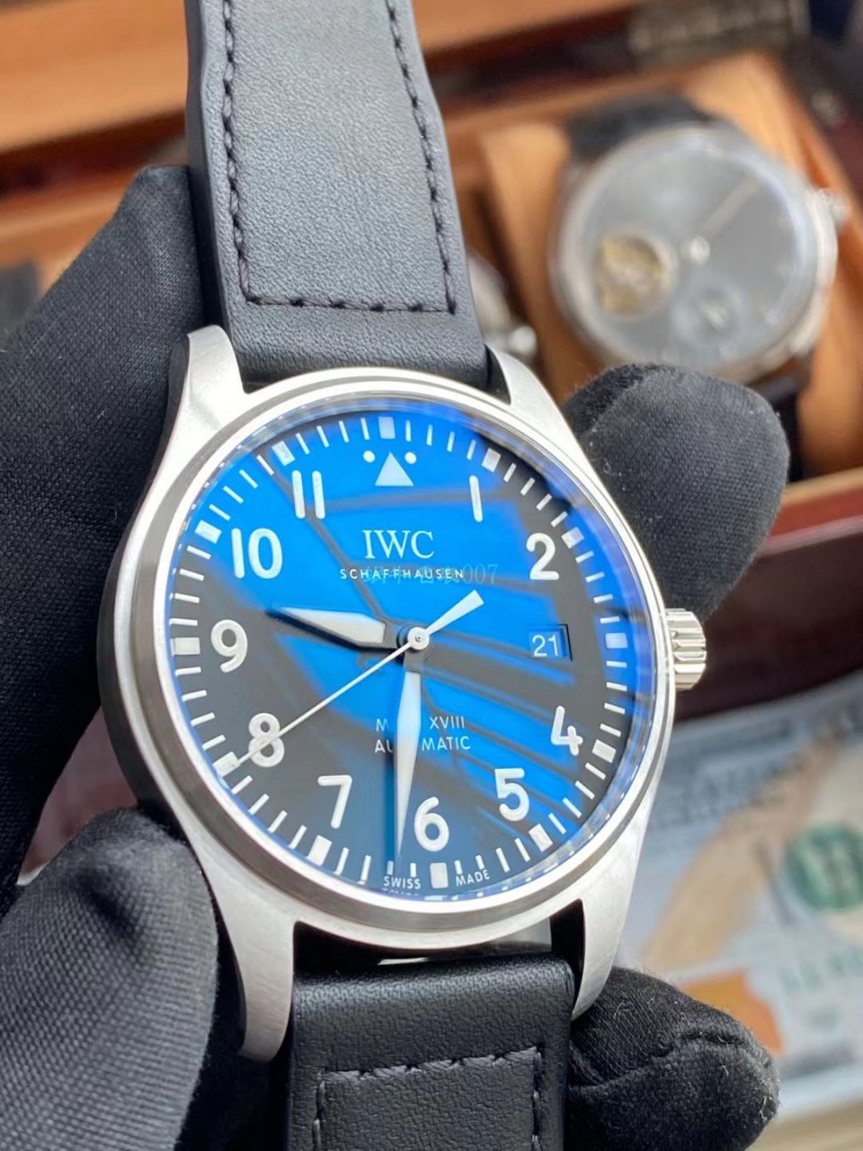 V7 Factory  IWC 飞行员超级 top 复刻高仿 MARK XVII V3版本IW327001 wrist watch  / WG610