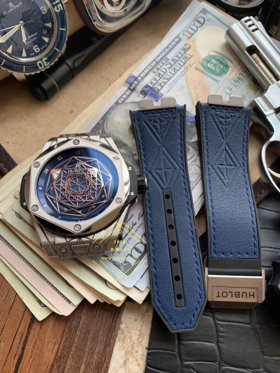 WWF Factory  hublot BIG BANG刺青一比一 top 高精仿手表415.NX.1112.VR.MXM16 wrist watch  / YB116