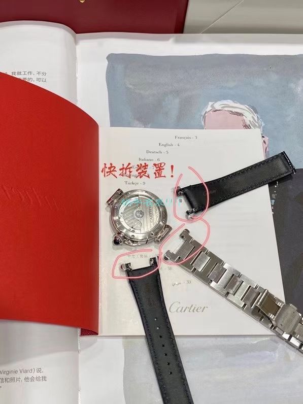 BV Factory  Cartier  帕莎一比一 top 复刻高仿女士手表WSPA0013,WSPA0012 / K329
