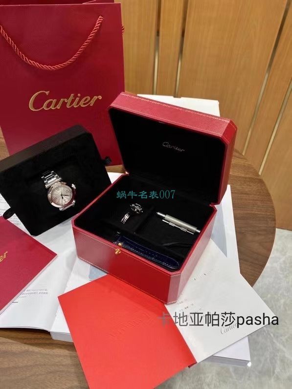 BV Factory  Cartier  帕莎一比一 top 复刻高仿女士手表WSPA0013,WSPA0012 / K329