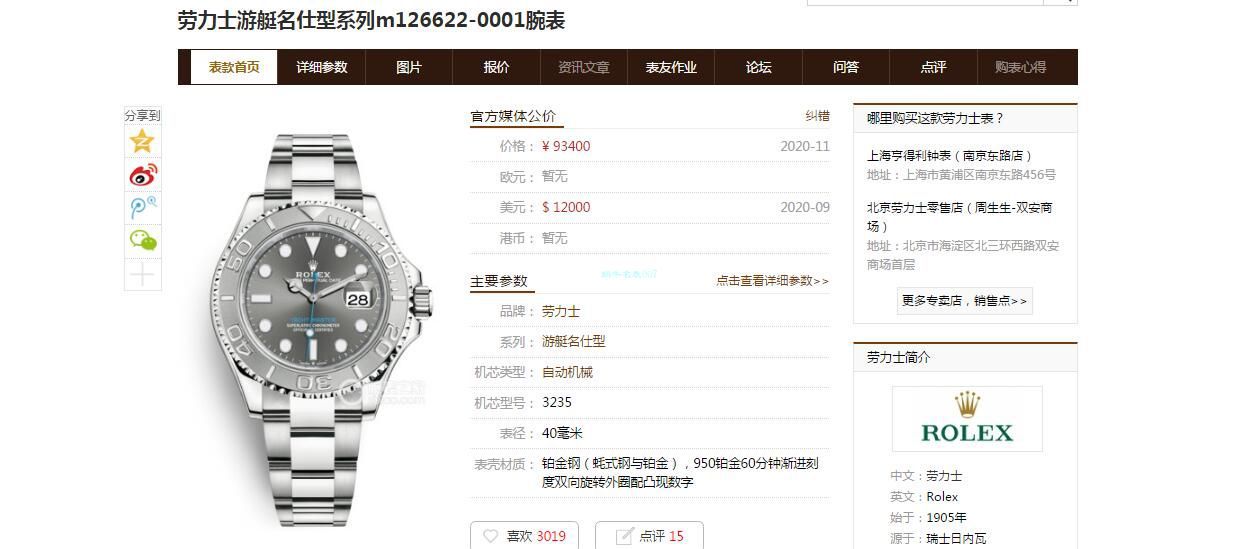 EW Factory  Rolex  Yacht-Master  top 复刻高仿手表m126622-0001 wrist watch  / R709