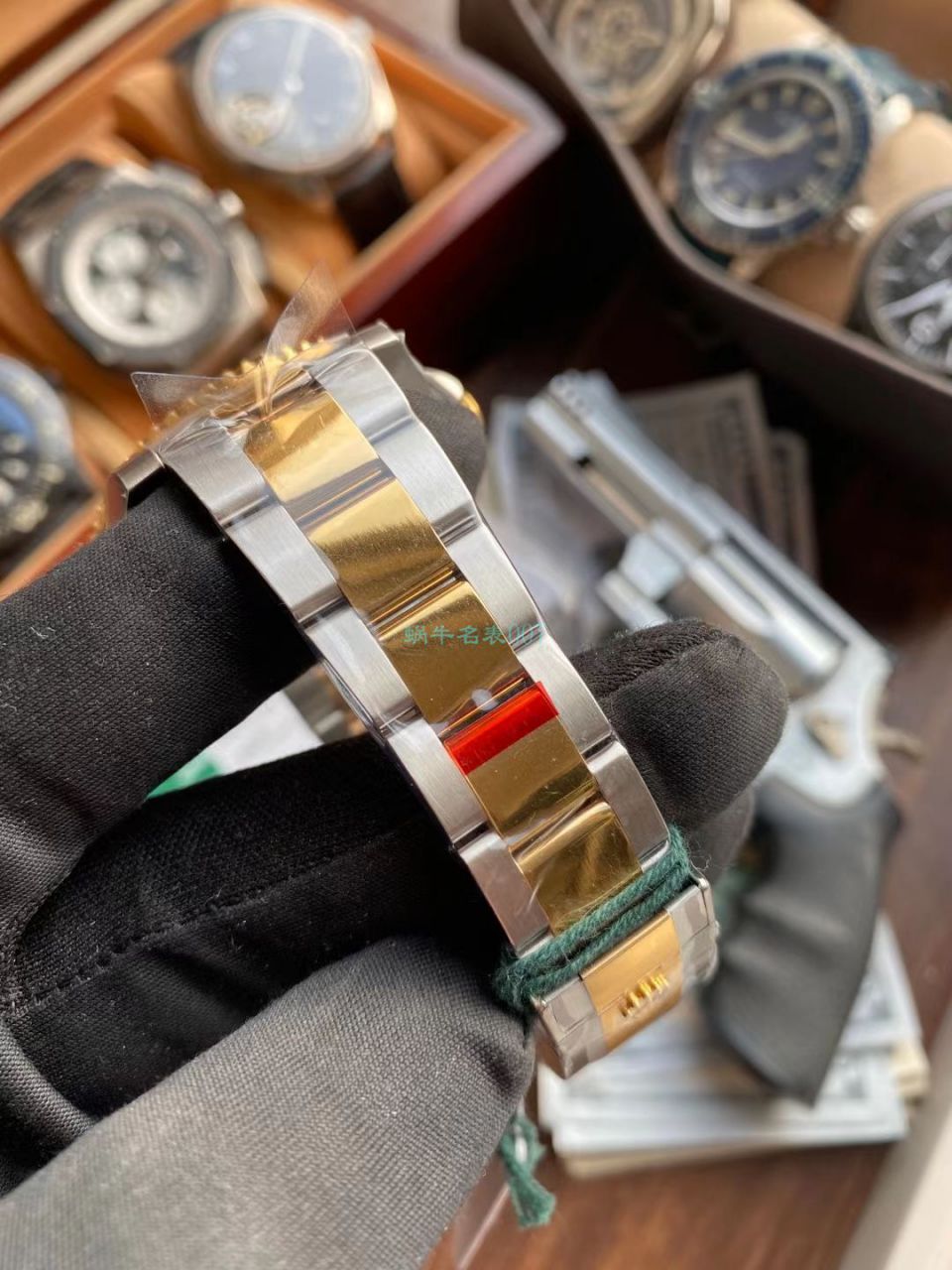 VS Factory  Rolex  Submariner 型间金蓝水鬼一比一超A高仿手表116613LB-97203 / R712