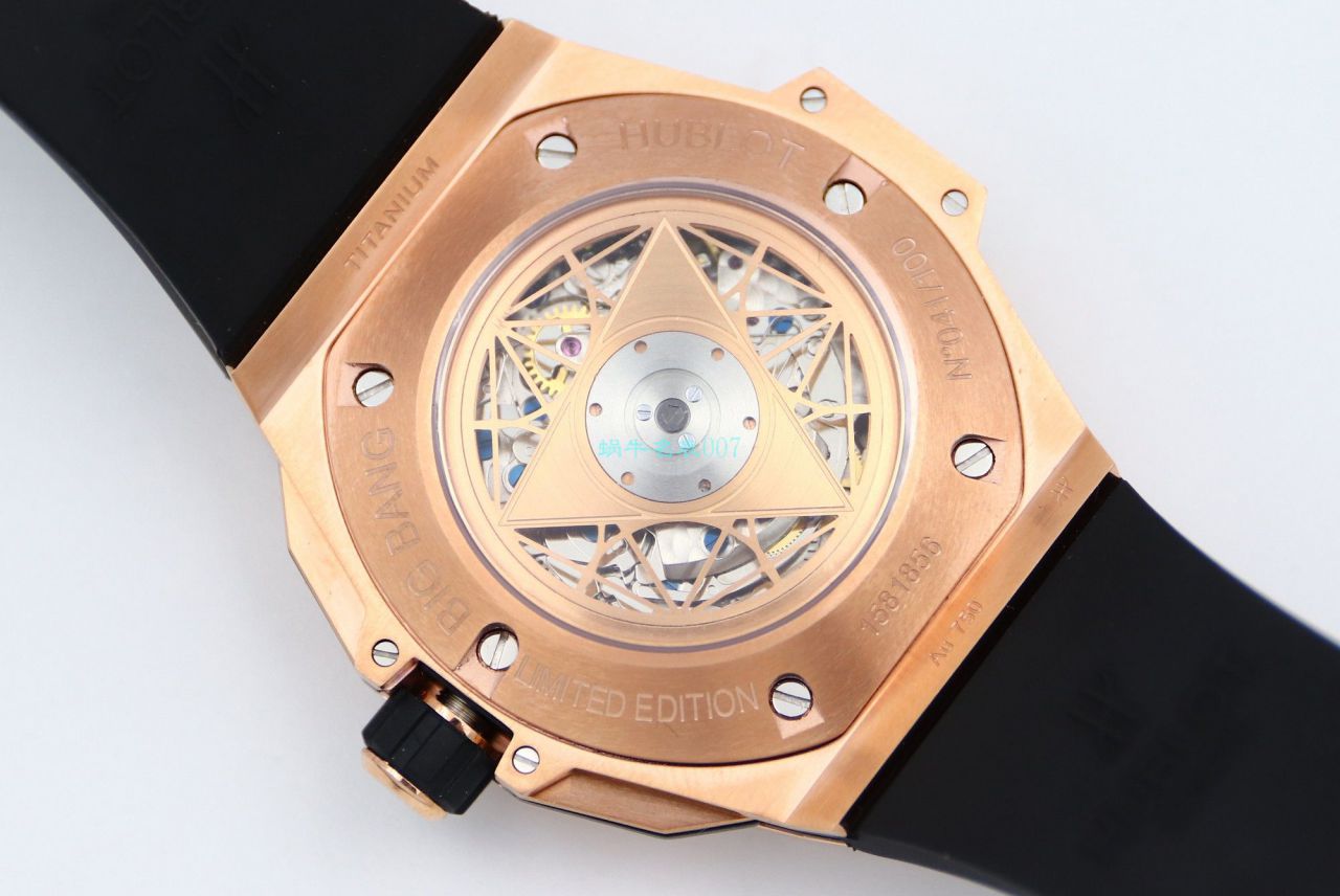 HB Factory 超A高仿手表 hublot Big Bang Sang Bleu II 刺青二代418.OX.2001.RX.1604.MXM20 wrist watch  / YB117
