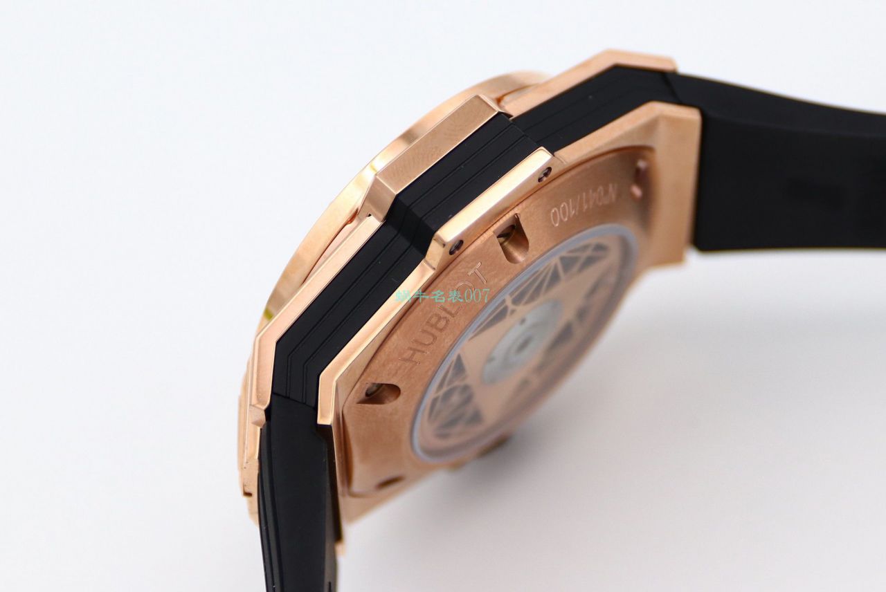 HB Factory 超A高仿手表 hublot Big Bang Sang Bleu II 刺青二代418.OX.2001.RX.1604.MXM20 wrist watch  / YB117
