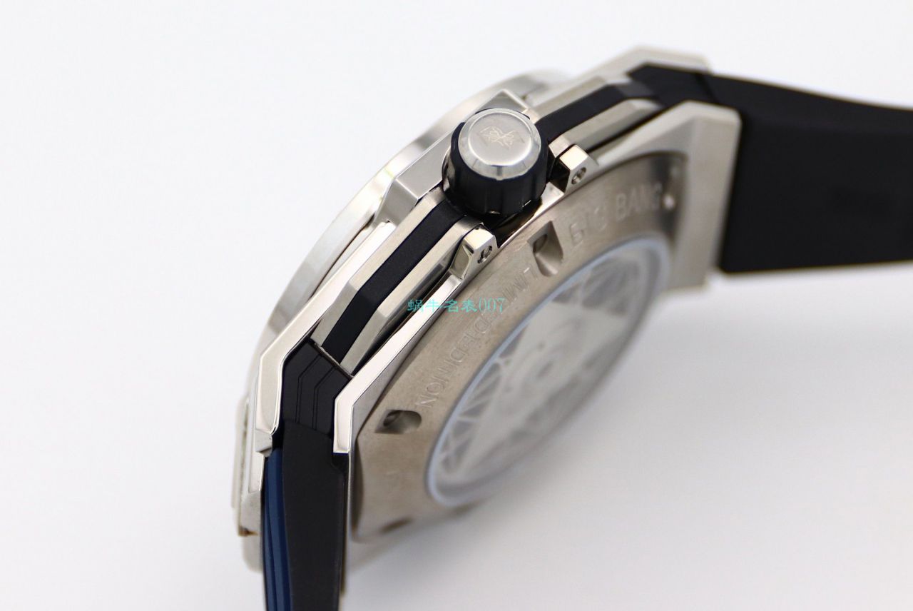 HB Factory 超A高仿手表 hublot Big Bang Sang Bleu II 刺青二代418.OX.2001.RX.1604.MXM20 wrist watch  / YB117