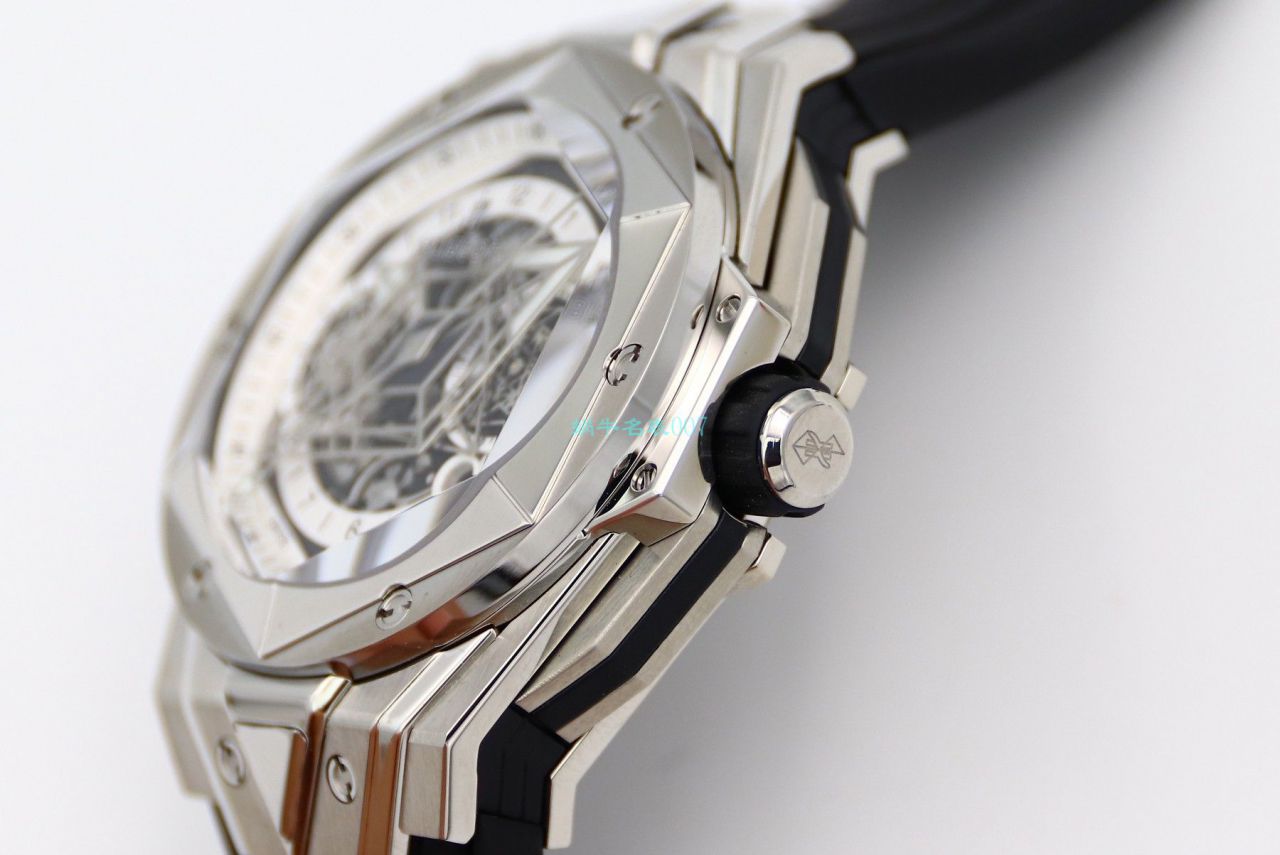 HB Factory 超A高仿手表 hublot Big Bang Sang Bleu II 刺青二代418.OX.2001.RX.1604.MXM20 wrist watch  / YB117