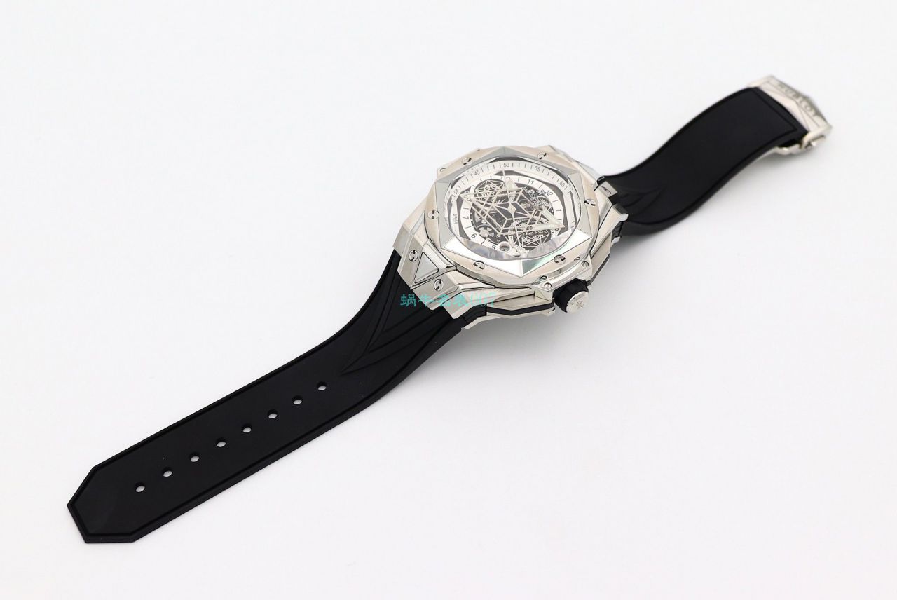 HB Factory 超A高仿手表 hublot Big Bang Sang Bleu II 刺青二代418.OX.2001.RX.1604.MXM20 wrist watch  / YB117