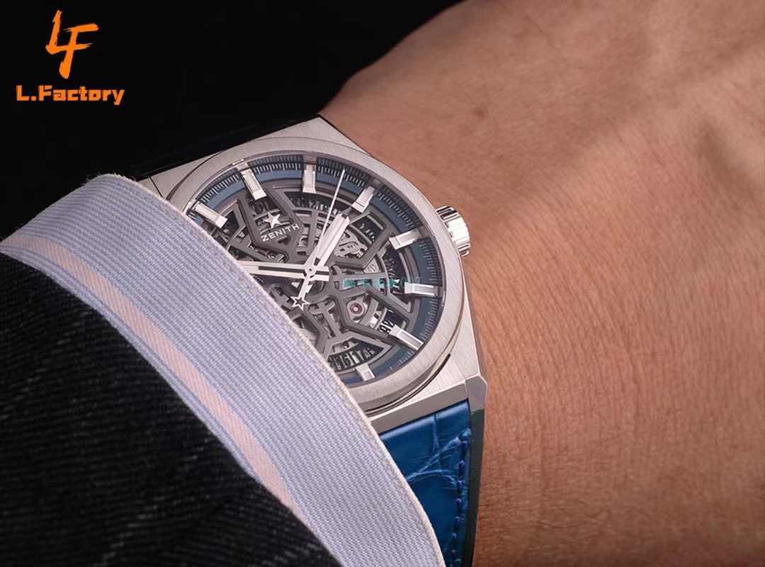 LF Factory 真力时DEFY系列一比一 top 复刻高仿手表95.9000.670/78.R584 wrist watch  / DT078