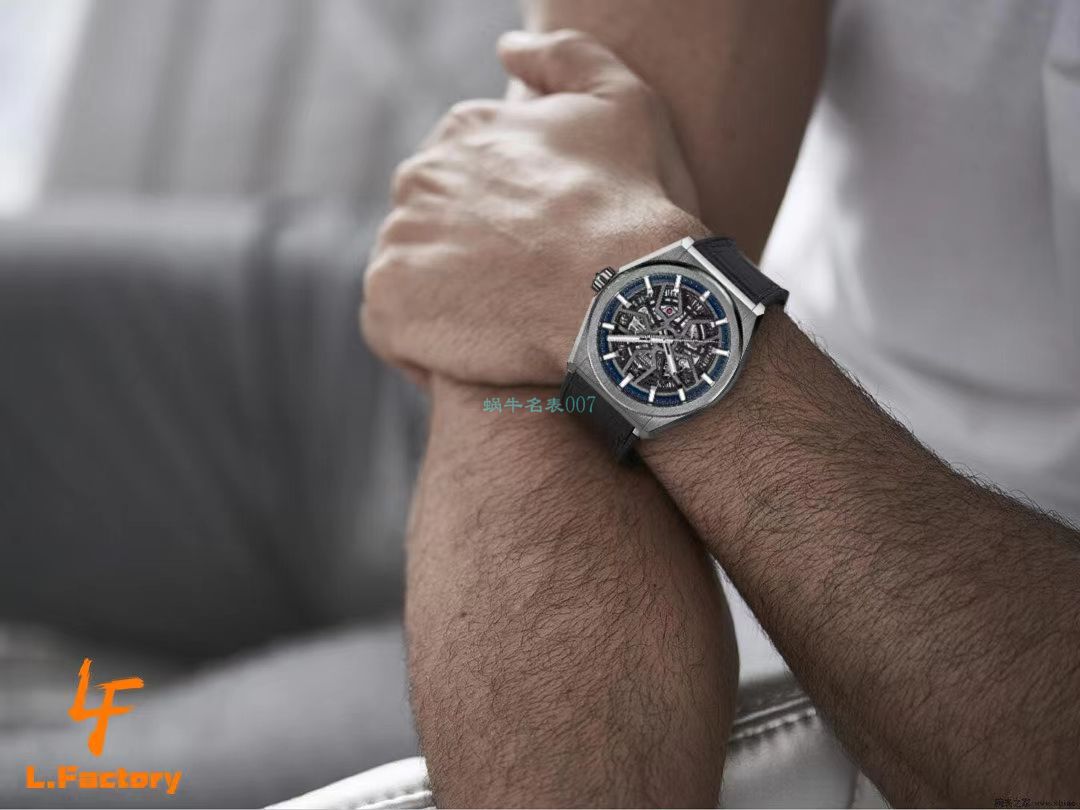 LF Factory 真力时DEFY系列一比一 top 复刻高仿手表95.9000.670/78.R584 wrist watch  / DT078