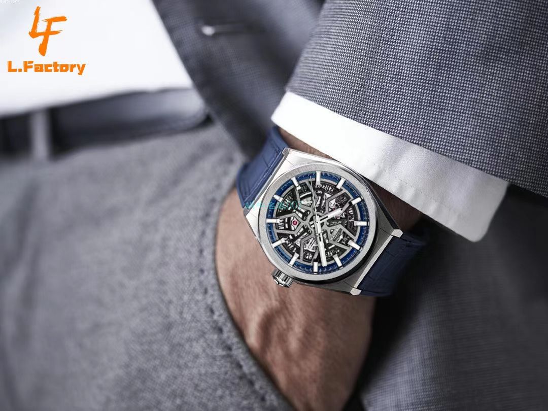 LF Factory 真力时DEFY系列一比一 top 复刻高仿手表95.9000.670/78.R584 wrist watch  / DT078