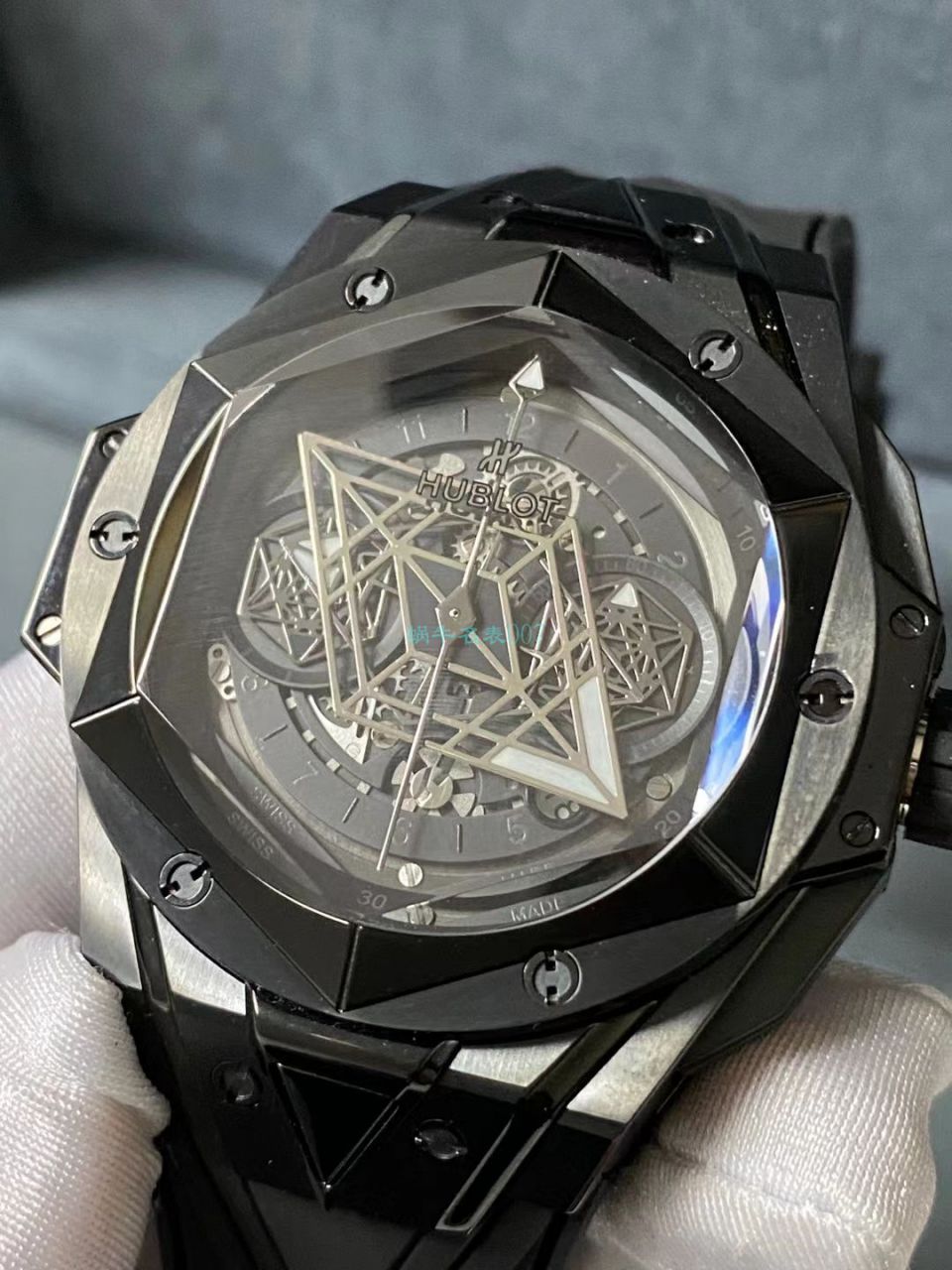 HB Factory  hublot BIG BANG刺青二代一比一 top 高精仿手表418.CX.1114.RX.MXM20 wrist watch  / YB118