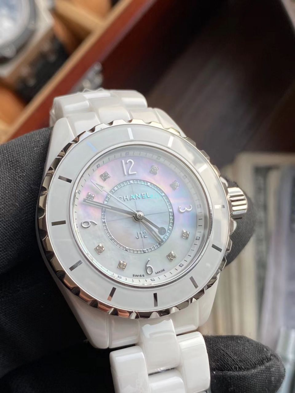 KOR最高版本香奈儿J12系列H2422 top 复刻高仿女士 wrist watch  / XB068