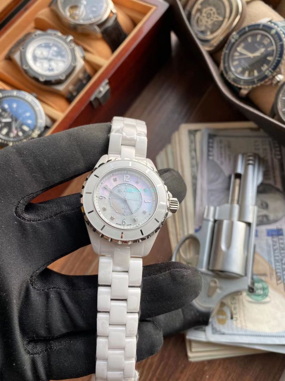 KOR最高版本香奈儿J12系列H2422 top 复刻高仿女士 wrist watch  / XB068