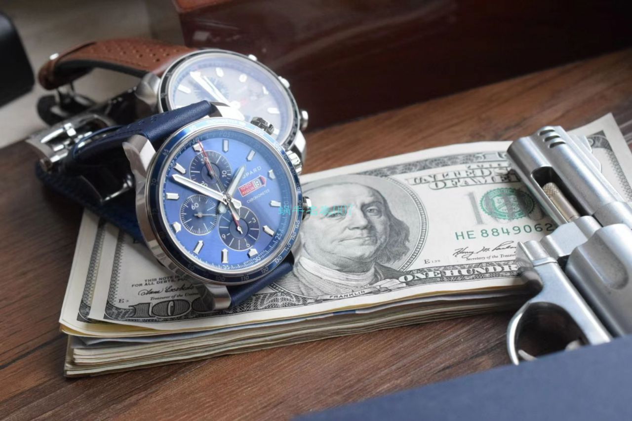 V7 Factory  Chopard MILLE MIGLIA GTS AZZURRO  top 复刻高仿168571-3007蓝色古董赛车主题 wrist watch  / XB080