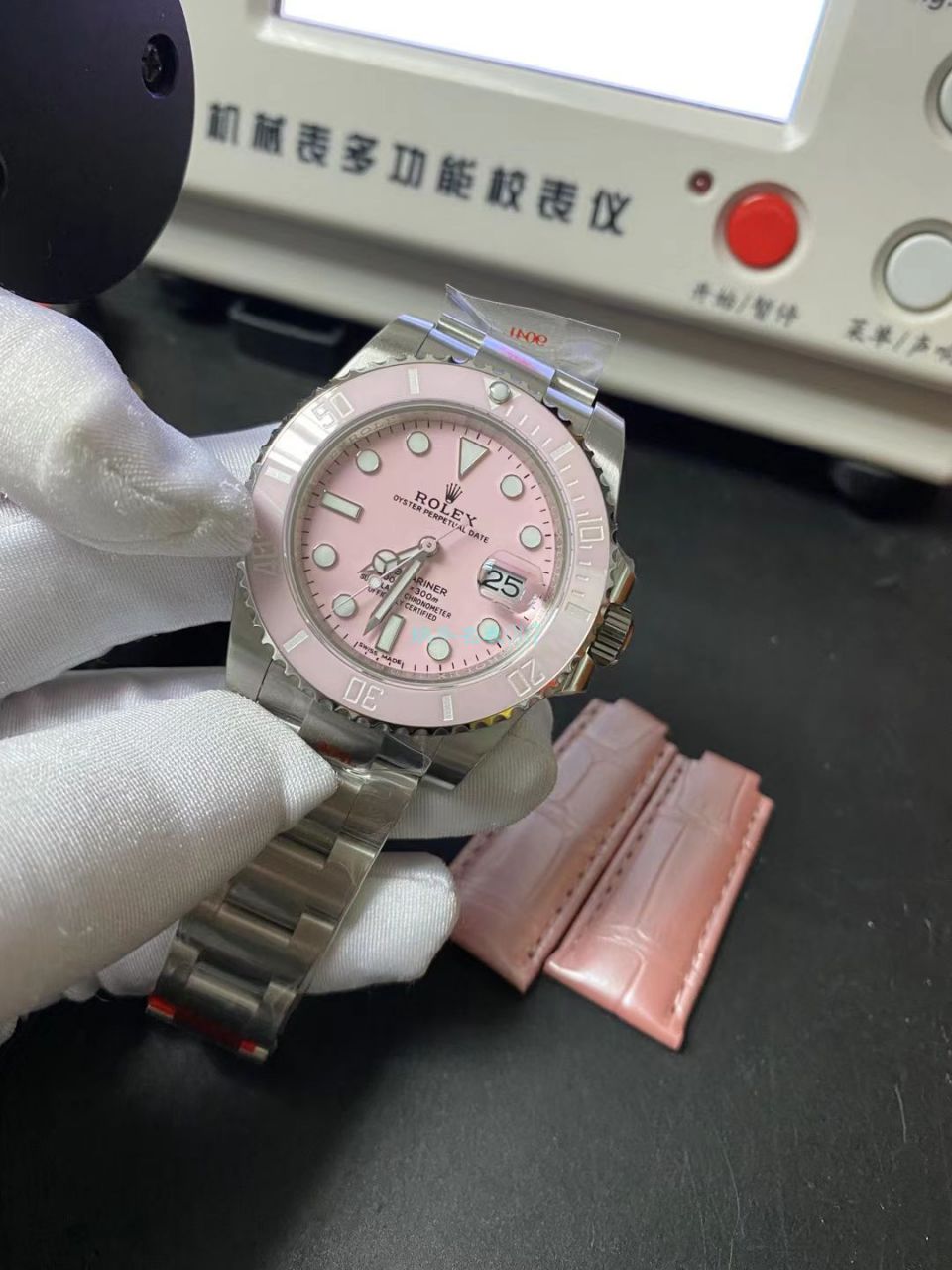 GM Factory 更新V2版本 Rolex 粉水鬼1比1高仿女士手表 / R719