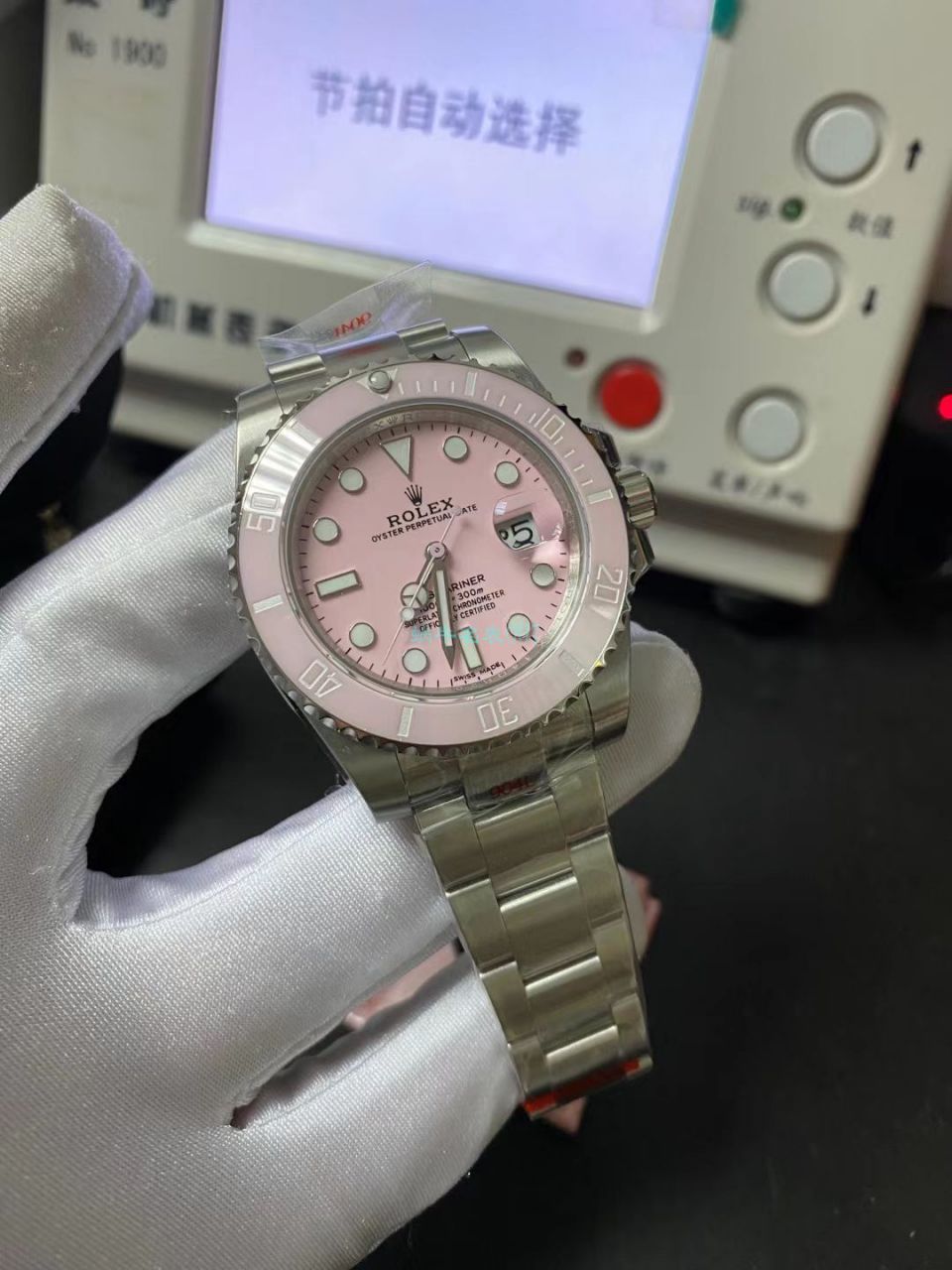 GM Factory 更新V2版本 Rolex 粉水鬼1比1高仿女士手表 / R719