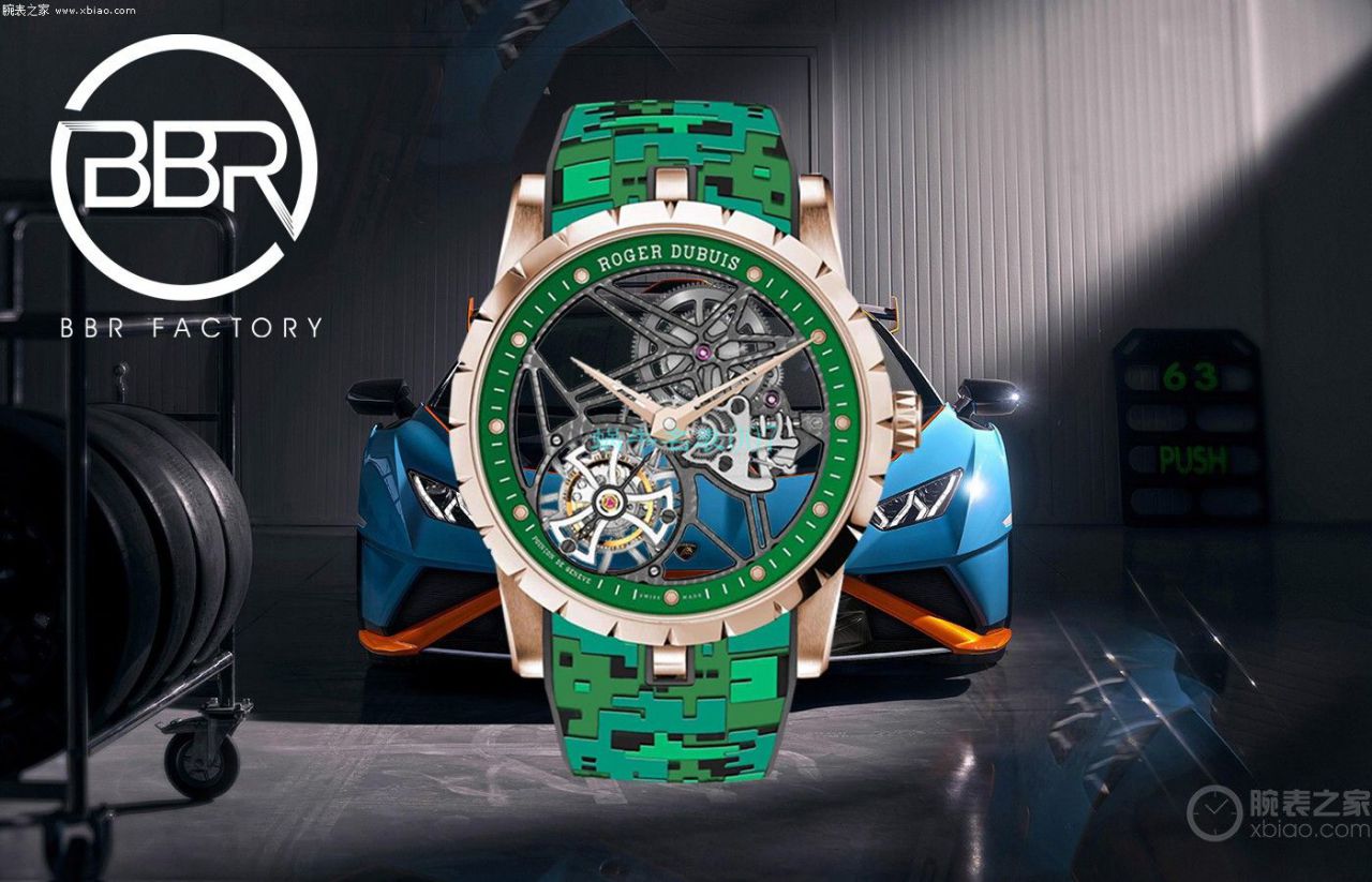 BBR Factory Roger Dubuis1比1高仿 Tourbillon 手表彩色旋风RDDBEX0938，RDDBEX0939，RDDBEX0393，RDDBEX0940 / LJ093