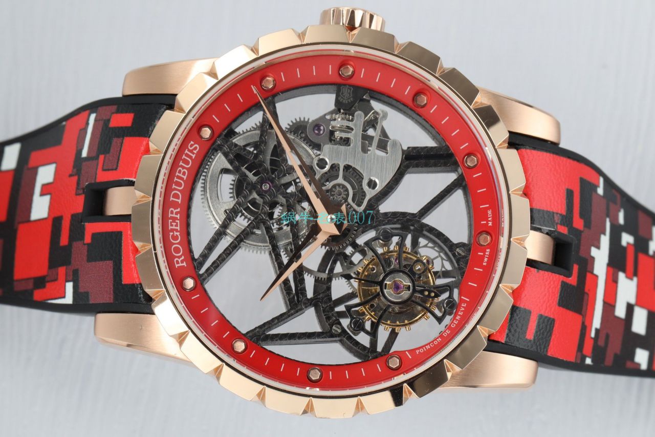 BBR Factory Roger Dubuis1比1高仿 Tourbillon 手表彩色旋风RDDBEX0938，RDDBEX0939，RDDBEX0393，RDDBEX0940 / LJ093