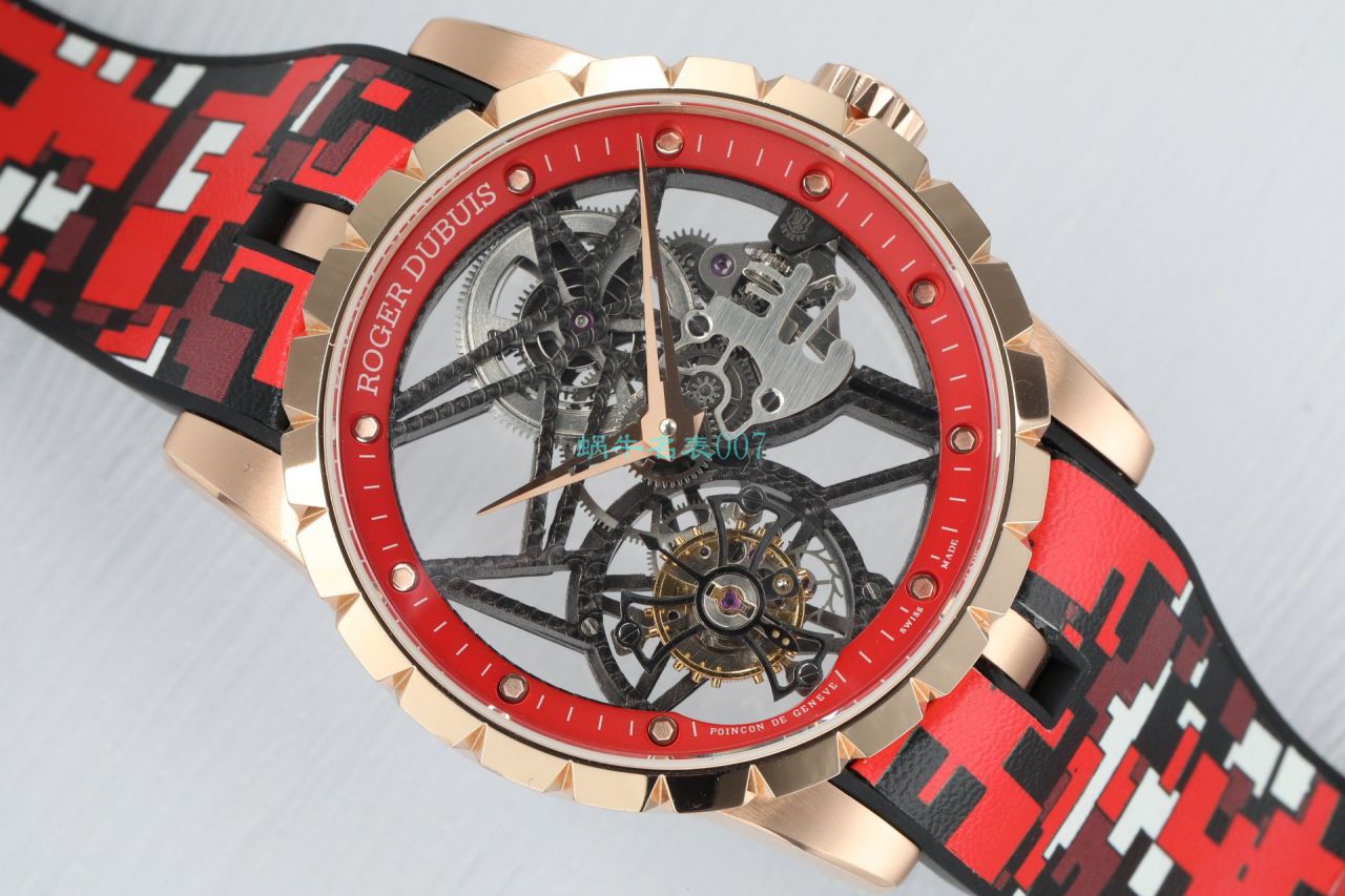 BBR Factory Roger Dubuis1比1高仿 Tourbillon 手表彩色旋风RDDBEX0938，RDDBEX0939，RDDBEX0393，RDDBEX0940 / LJ093