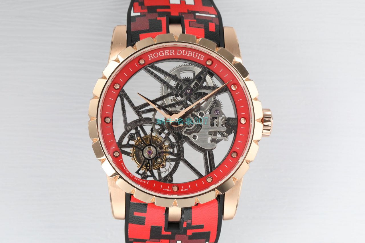 BBR Factory Roger Dubuis1比1高仿 Tourbillon 手表彩色旋风RDDBEX0938，RDDBEX0939，RDDBEX0393，RDDBEX0940 / LJ093
