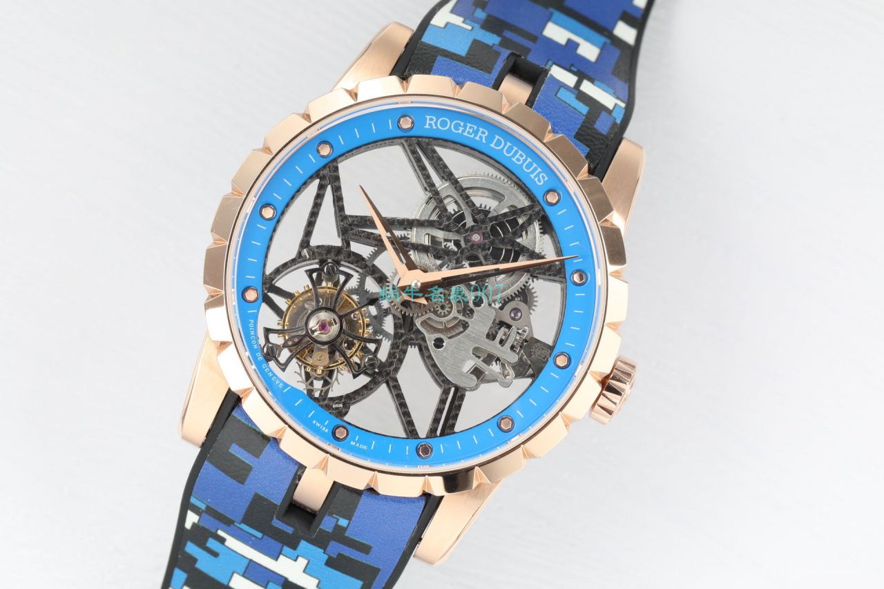 BBR Factory Roger Dubuis1比1高仿 Tourbillon 手表彩色旋风RDDBEX0938，RDDBEX0939，RDDBEX0393，RDDBEX0940 / LJ093