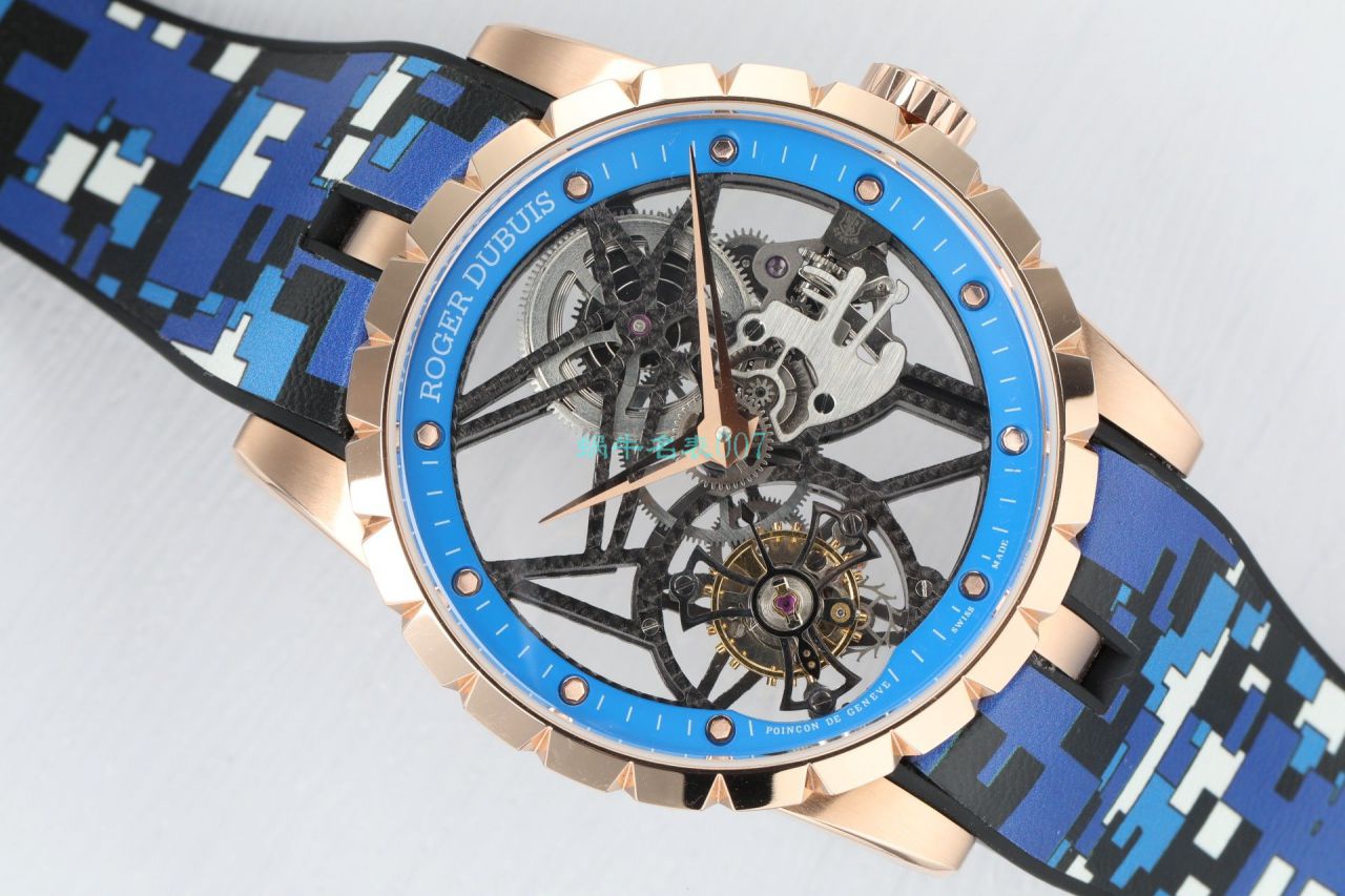 BBR Factory Roger Dubuis1比1高仿 Tourbillon 手表彩色旋风RDDBEX0938，RDDBEX0939，RDDBEX0393，RDDBEX0940 / LJ093
