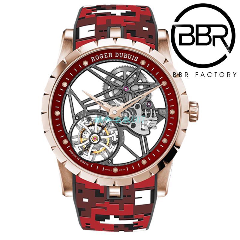 BBR Factory Roger Dubuis1比1高仿 Tourbillon 手表彩色旋风RDDBEX0938，RDDBEX0939，RDDBEX0393，RDDBEX0940 / LJ093
