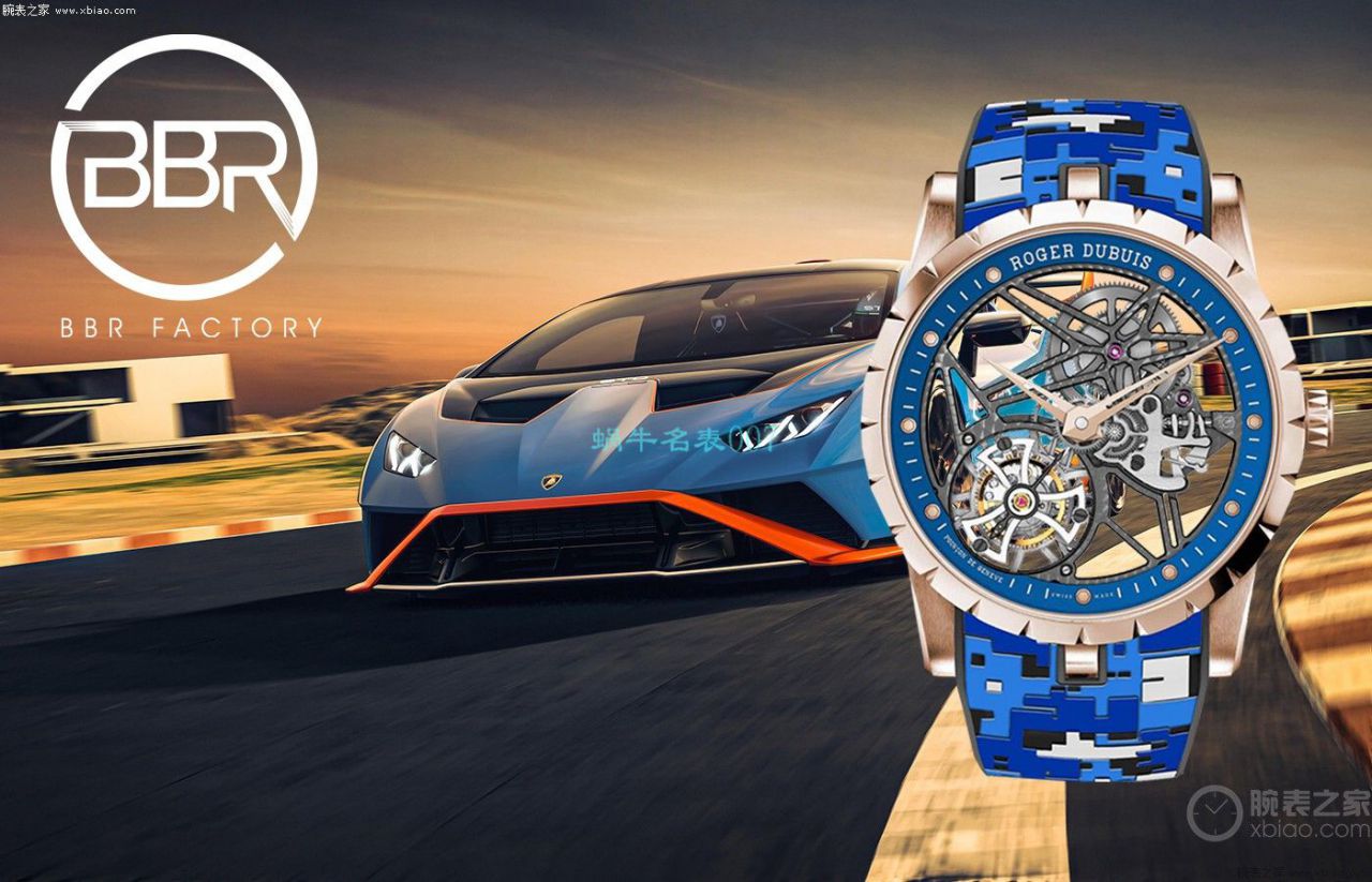 BBR Factory Roger Dubuis1比1高仿 Tourbillon 手表彩色旋风RDDBEX0938，RDDBEX0939，RDDBEX0393，RDDBEX0940 / LJ093