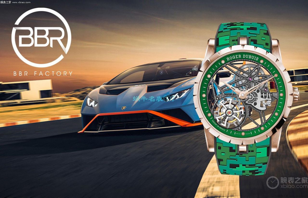 BBR Factory Roger Dubuis1比1高仿 Tourbillon 手表彩色旋风RDDBEX0938，RDDBEX0939，RDDBEX0393，RDDBEX0940 / LJ093