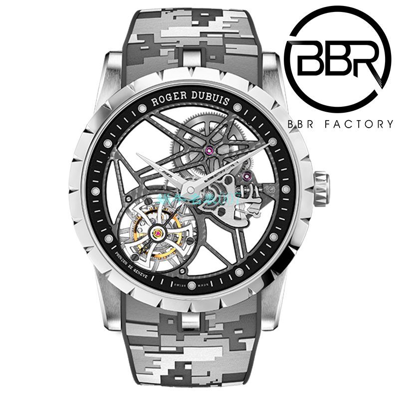 BBR Factory Roger Dubuis1比1高仿 Tourbillon 手表彩色旋风RDDBEX0938，RDDBEX0939，RDDBEX0393，RDDBEX0940 / LJ093