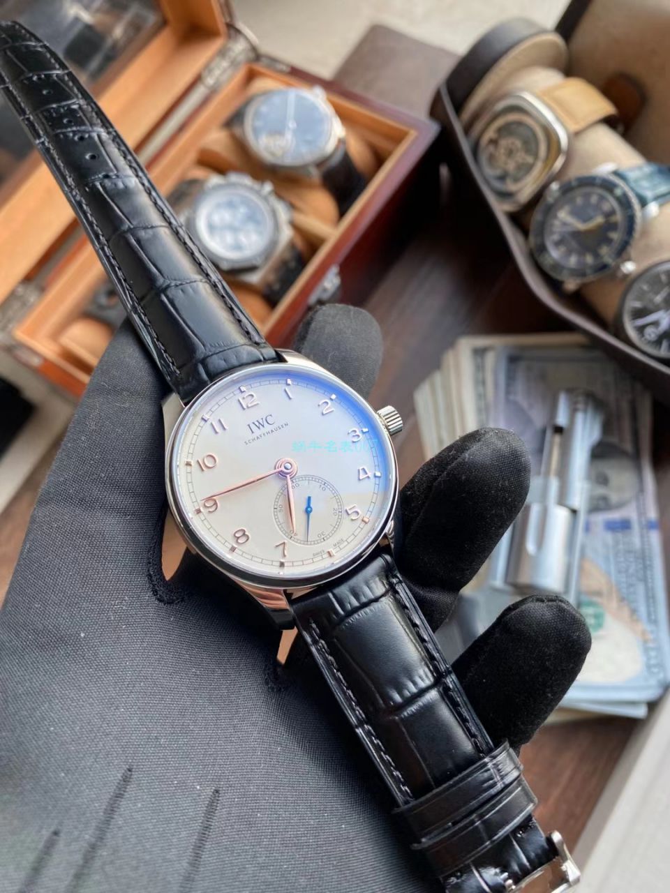 YL Factory  IWC 表葡萄牙小三针系列IW358303超A高精仿1比1手表 / WG611