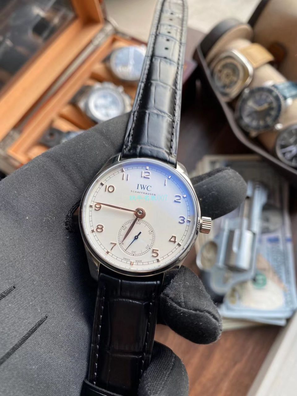 YL Factory  IWC 表葡萄牙小三针系列IW358303超A高精仿1比1手表 / WG611