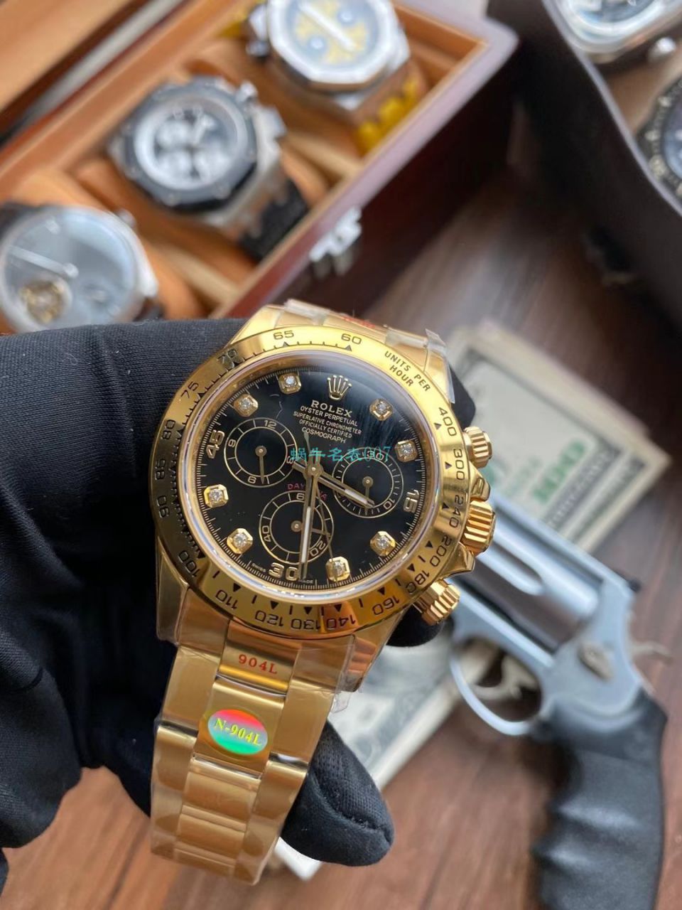 【 Video analysis 】N Factory  Rolex 超级4130 Ditongna 钻钉m116508-0006、m116503-0008 wrist watch  / R728