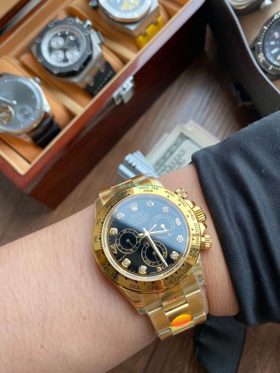 【 Video analysis 】N Factory  Rolex 超级4130 Ditongna 钻钉m116508-0006、m116503-0008 wrist watch  / R728