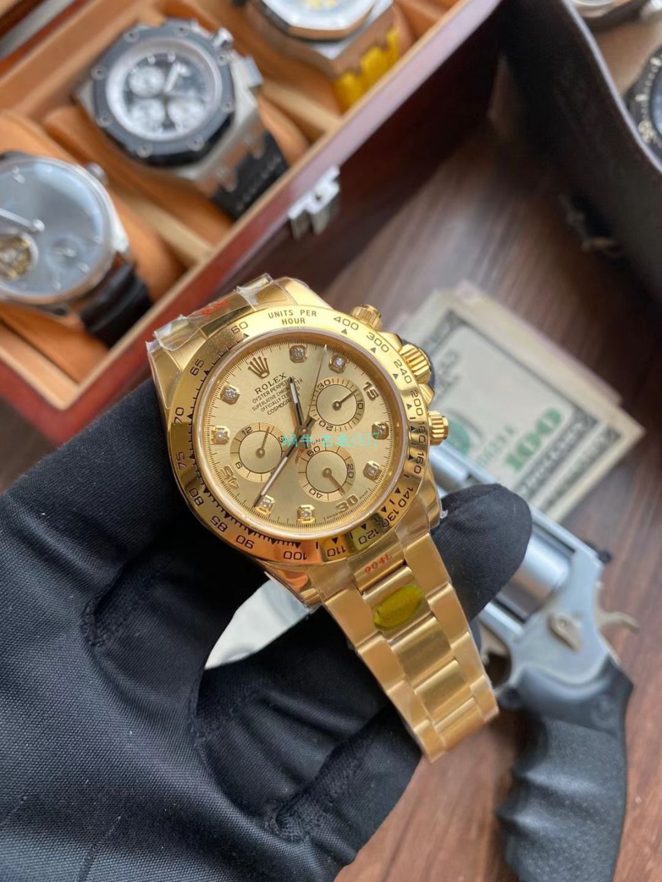 【 Video analysis 】N Factory  Rolex 超级4130 Ditongna 钻钉m116508-0006、m116503-0008 wrist watch  / R728