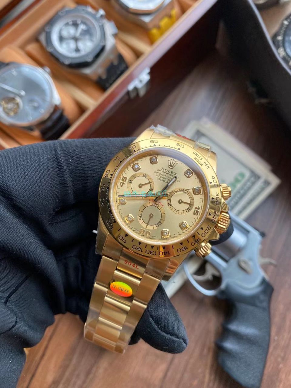 【 Video analysis 】N Factory  Rolex 超级4130 Ditongna 钻钉m116508-0006、m116503-0008 wrist watch  / R728