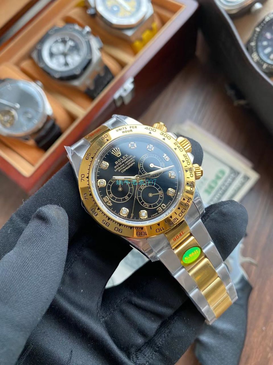 【 Video analysis 】N Factory  Rolex 超级4130 Ditongna 钻钉m116508-0006、m116503-0008 wrist watch  / R728
