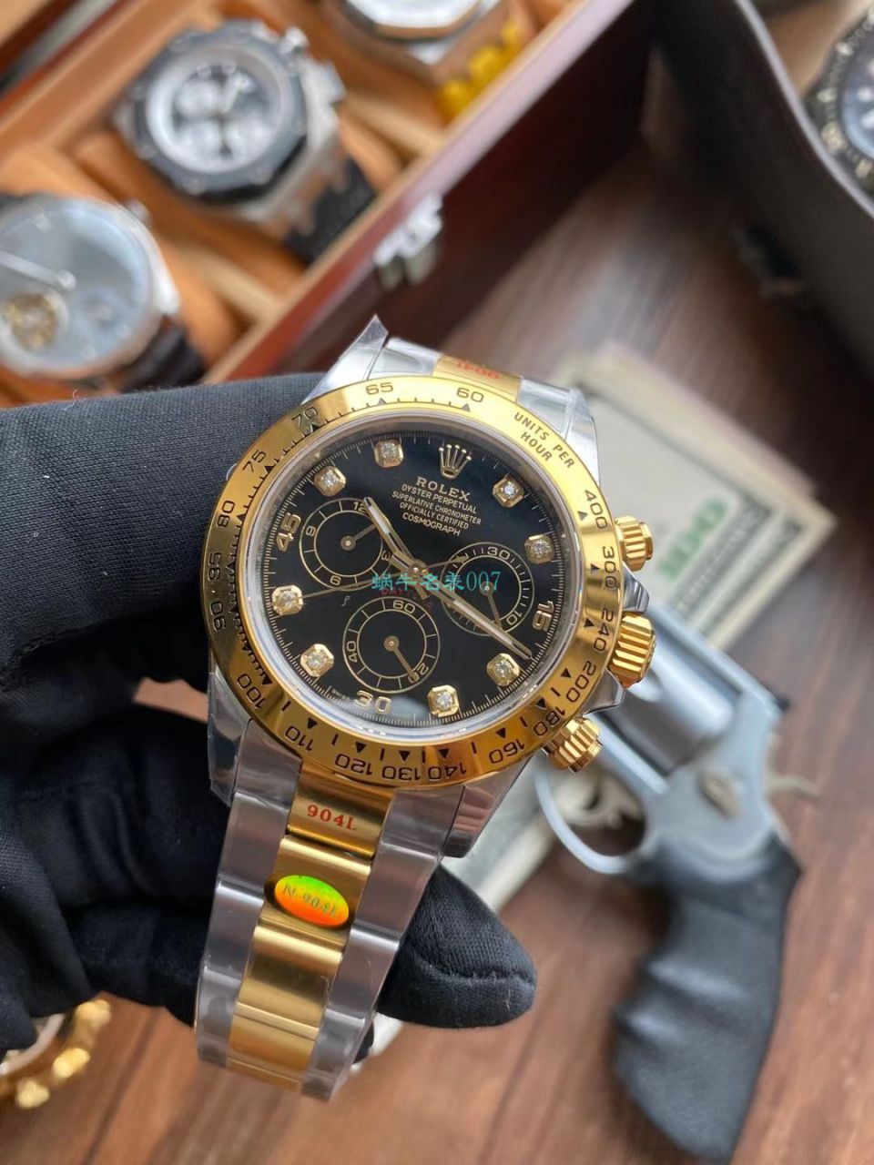 【 Video analysis 】N Factory  Rolex 超级4130 Ditongna 钻钉m116508-0006、m116503-0008 wrist watch  / R728