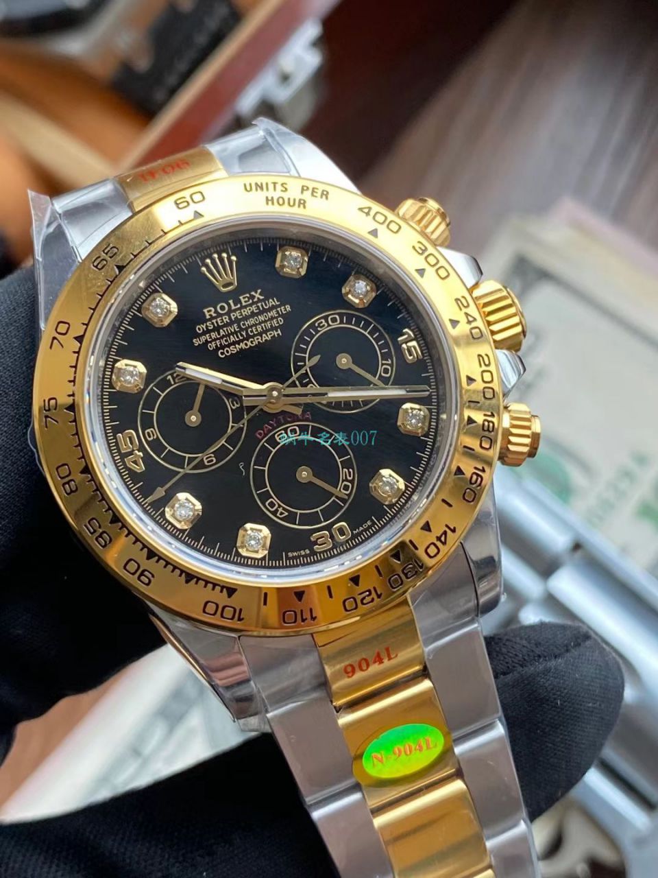 【 Video analysis 】N Factory  Rolex 超级4130 Ditongna 钻钉m116508-0006、m116503-0008 wrist watch  / R728