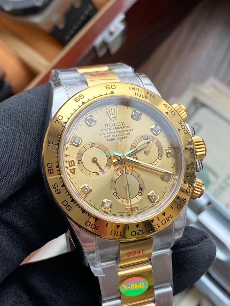 【 Video analysis 】N Factory  Rolex 超级4130 Ditongna 钻钉m116508-0006、m116503-0008 wrist watch  / R728