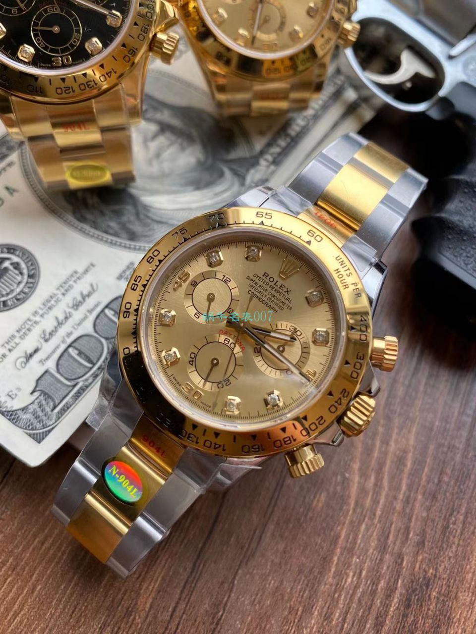【 Video analysis 】N Factory  Rolex 超级4130 Ditongna 钻钉m116508-0006、m116503-0008 wrist watch  / R728