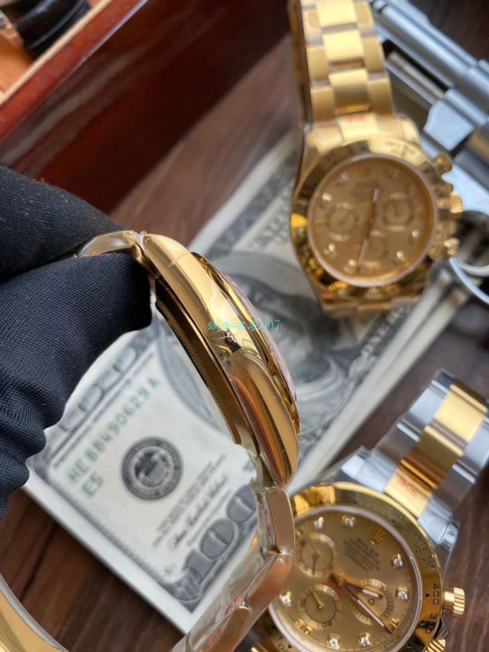 N Factory  Rolex 超级4130间金 Ditongna 钻面1比1高精仿手表m116503-0008 wrist watch  / R731