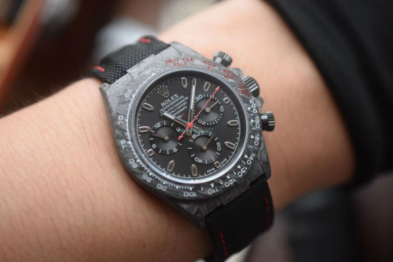  Video analysis N Factory 超级4130 Rolex  Ditongna DIW团队 carbon fiber  Ditongna  wrist watch  / R723