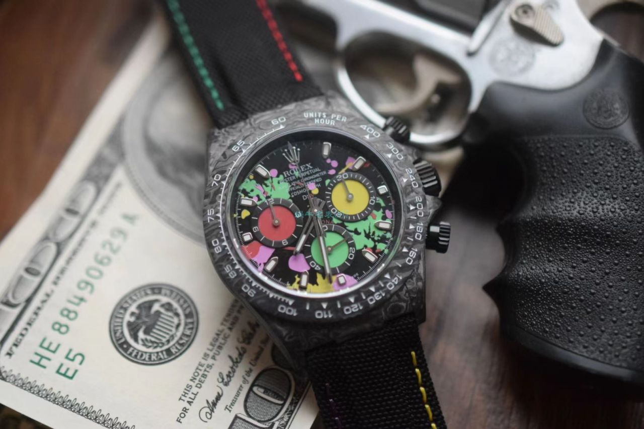  Video analysis N Factory 超级4130 Rolex  Ditongna DIW团队 carbon fiber  Ditongna  wrist watch  / R723