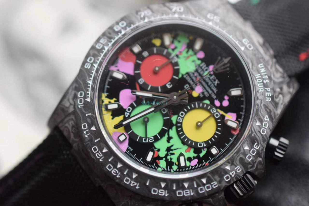  Video analysis N Factory 超级4130 Rolex  Ditongna DIW团队 carbon fiber  Ditongna  wrist watch  / R723