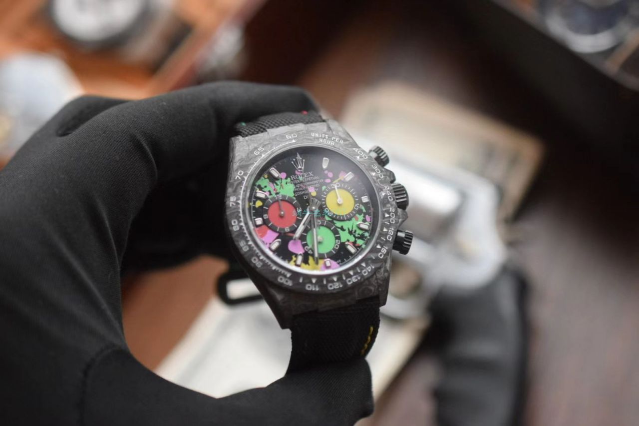  Video analysis N Factory 超级4130 Rolex  Ditongna DIW团队 carbon fiber  Ditongna  wrist watch  / R723