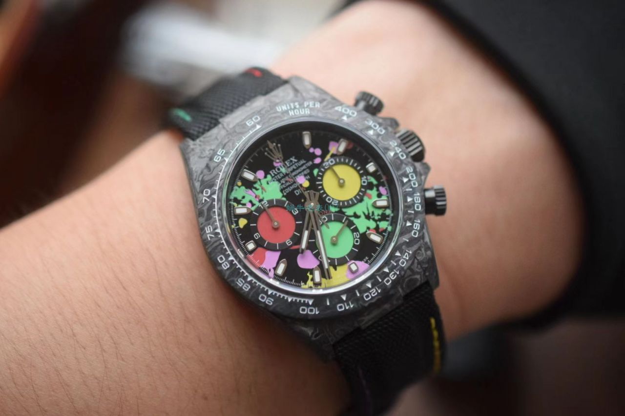  Video analysis N Factory 超级4130 Rolex  Ditongna DIW团队 carbon fiber  Ditongna  wrist watch  / R723