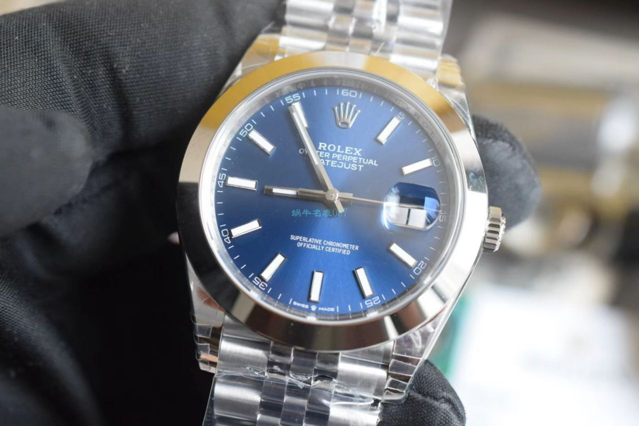  Video analysis VS Factory  Rolex   Datejust 41系列m126300-0002超A1比1复刻高仿 wrist watch  / R721