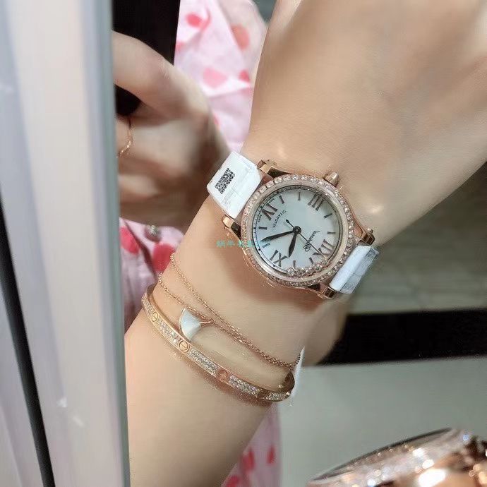 NR Factory  Chopard HAPPY SPORT超A高仿女士手表274893-5010 wrist watch  / XB082