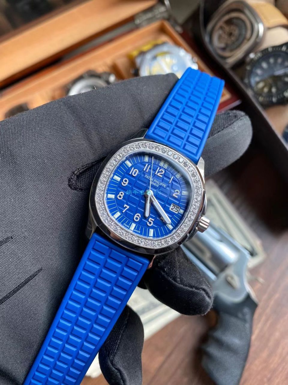 PPF Factory  PATEK PHILIPPE AQUANAUT Nautilus 1比1超A高仿女士手表5067A-022 / BD366
